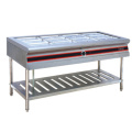 Commercial Hotel Equipment Stainless Steel Electric Buffet Hot Soup Food Warmer Standing Bain Marie